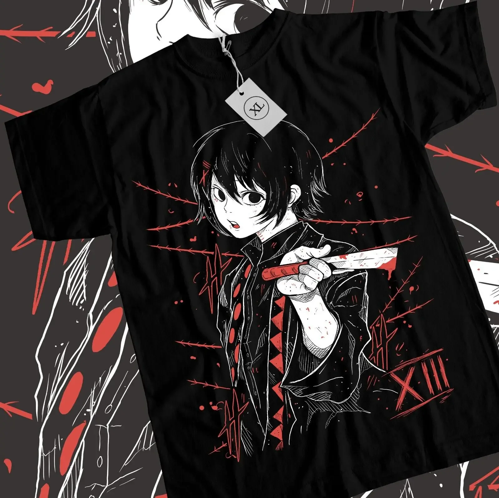 

Juzo Suzuya T-Shirt Tokyo Ghoul Girl Kawaii WaifuAnime Manga Shirt Tee All Size