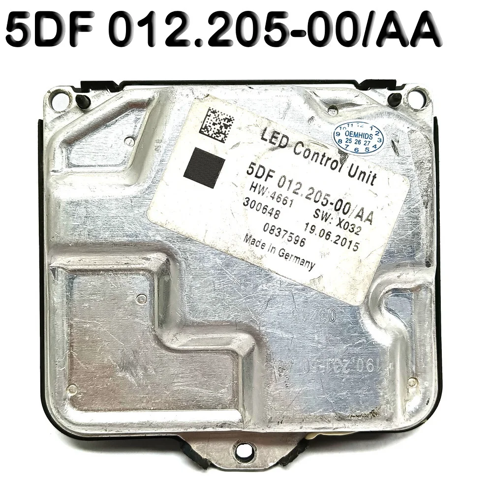 5DF01220500AA Oemhids 85NEW For Opel GM LED DRL Turn Signal Headlight Ballast Control Module 5DF 012.205-00/AA 0837596