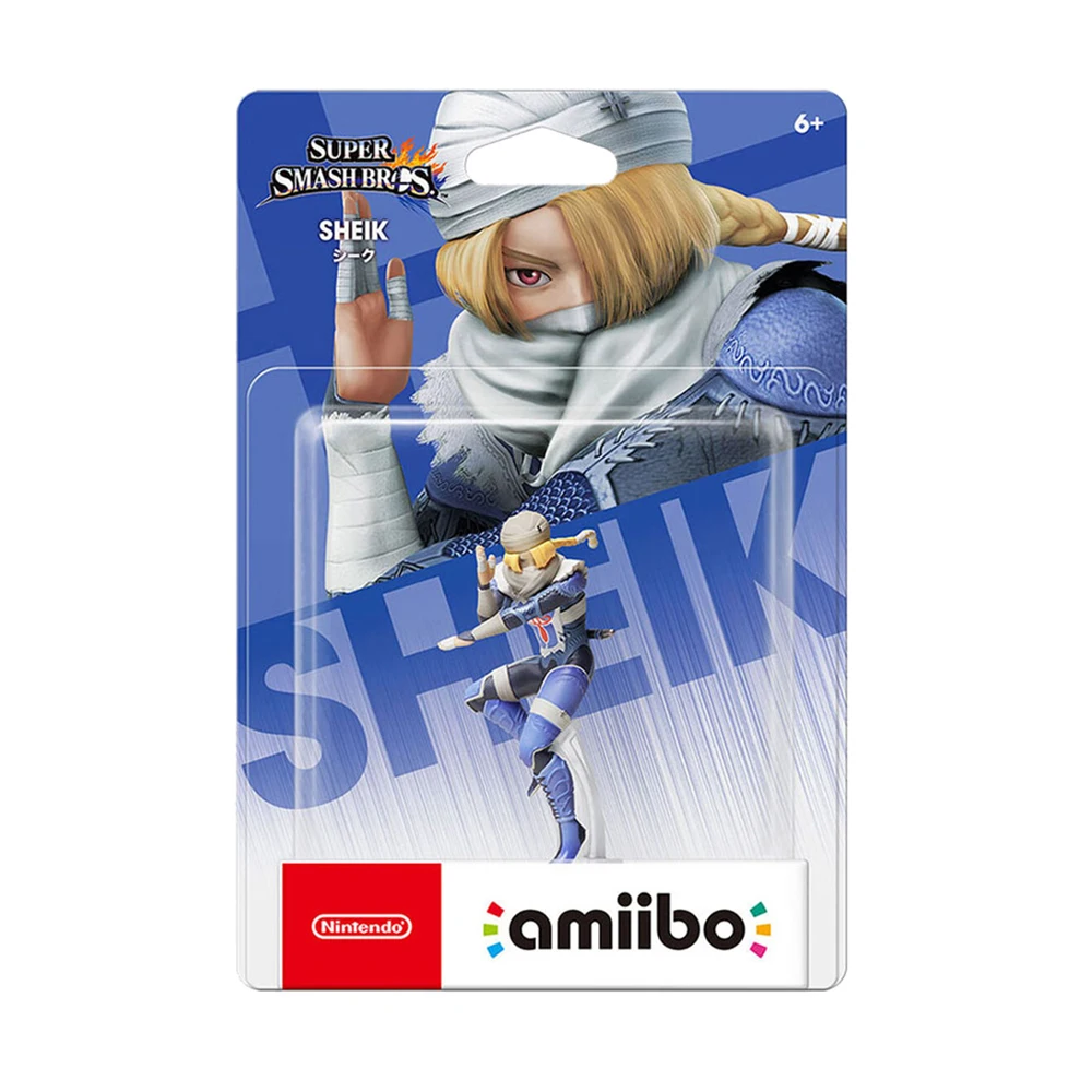 ARTSWIFT Amiibo - Super Smash Bros. Series - Sheik Figurine Original NFC Region Free Asian Version Brand New