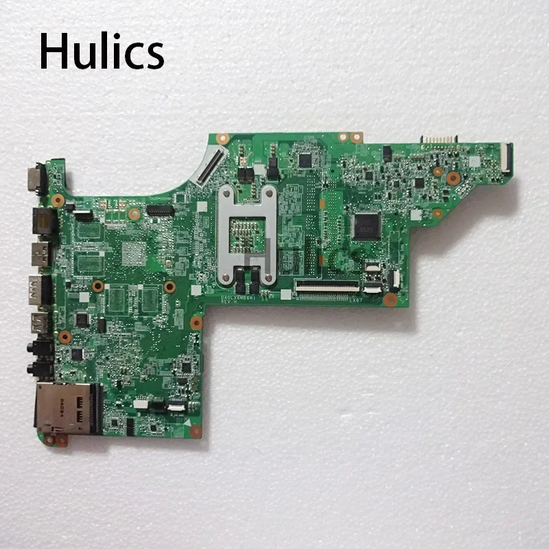 Hulics Used 630281-001 Motherboard For HP DV6 DV6-3000 Laptop  Ddr3 DA0LX6MB6D0 HM55