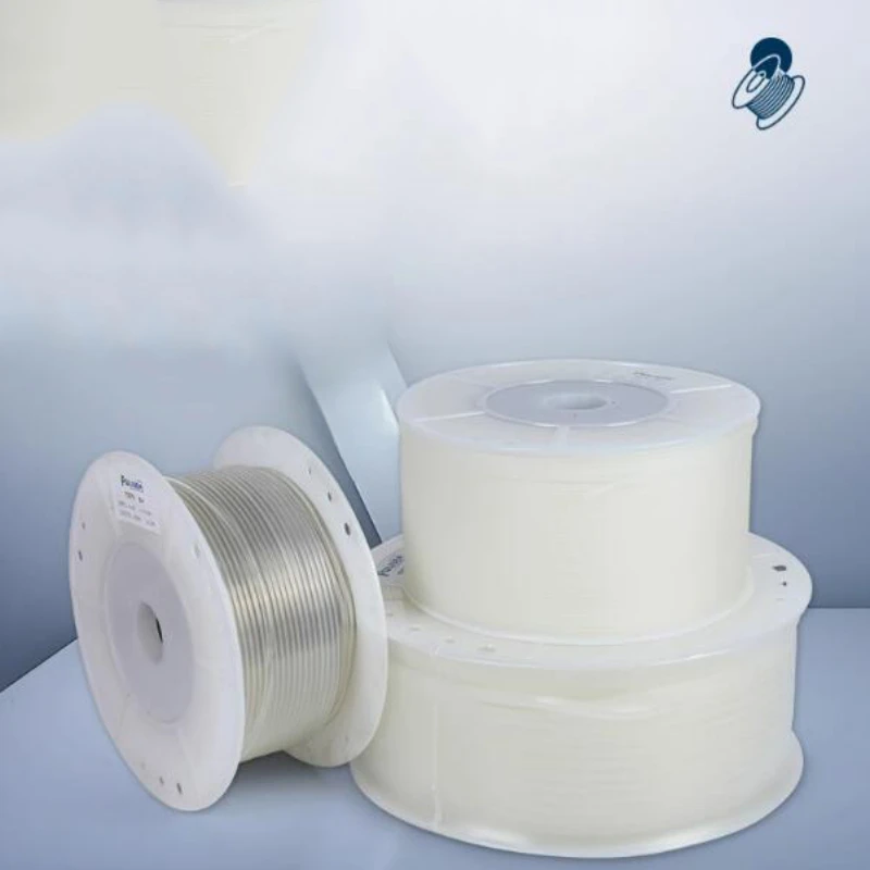 1/2/10M Polyurethane Conveyor PU Round Belt High Transparent TPU Smooth-surface Transmission Belt Beef Tendon Solid Strip