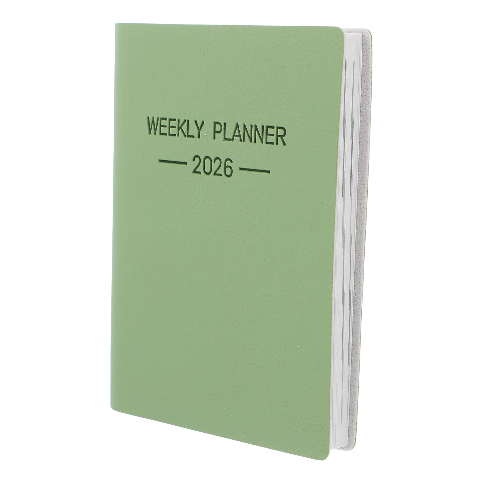 2026 Pocket Calendar Book Small Monthly Weekly Planner Compact Green Portable Diary For Office School Travel Undated Agenda
