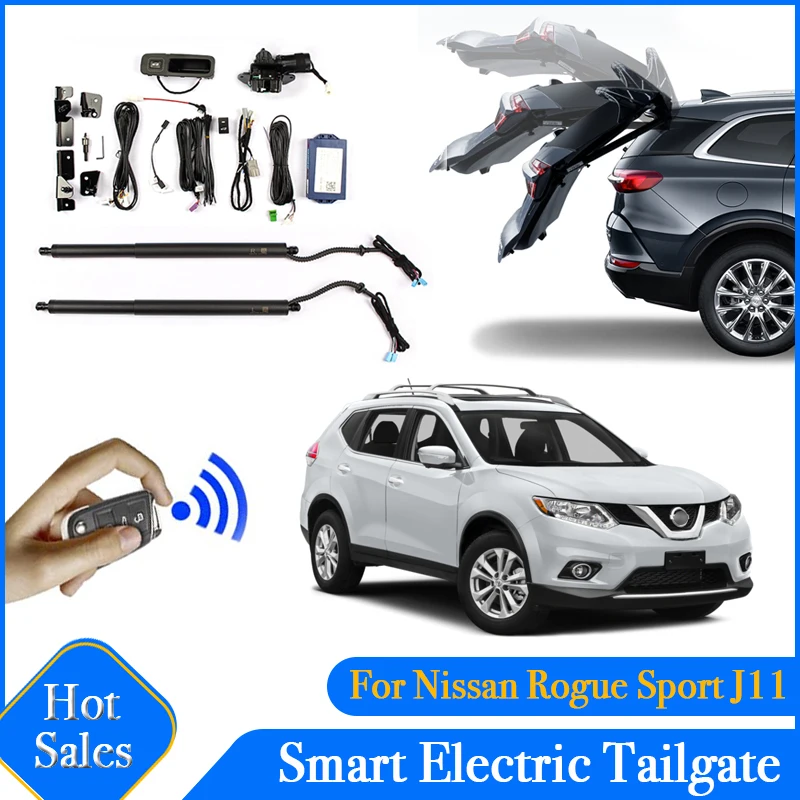 Car Power Opening Electric Suction Tailgate Intelligent Tail Gate Lift Strut For Nissan Rogue Sport J11 2013~2024 Special