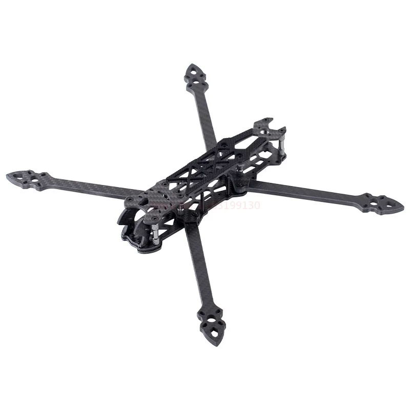 Mak4 Carbono brasagem Quadro Drone, FPV Driving Machine, completa, 4 em 1, F405 Flight Control, 7"