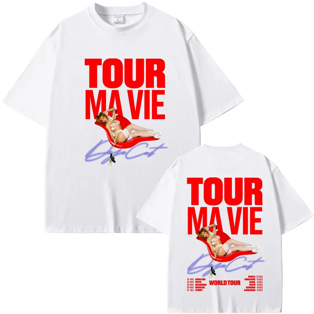 2026NEW T Shirt Doja Cat tour Singer's Same StyleSleeve 100%CottonTee-shirt Graphic Printing T shirt Moletom HipHop Clothing