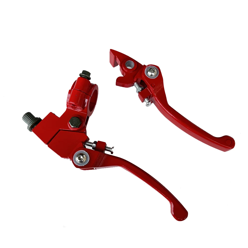 Pit Dirt Bikes Folding Clutch Lever Brake Lever Set Fit For CRF KLX Pit Pro Racing Xmotos BSE KAYO Pit Dirt Bikes Parts