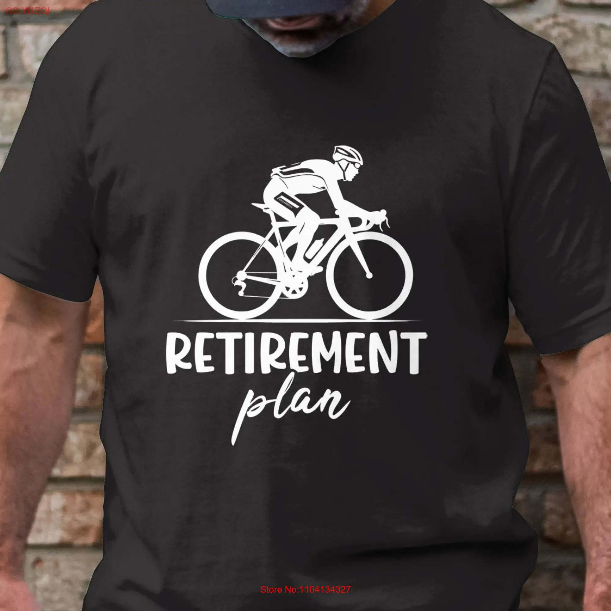 Retirement plan T Shirt Funny Biker for retired Men Cycling Women cyclist Lover top ideal Enthusiast