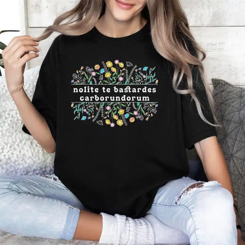 Subtle Feminist T-Shirt, Nolite Te Bastardes Carborundorum Shirt, Resistance Shirt, Feminist, Social Justice Pro Choice