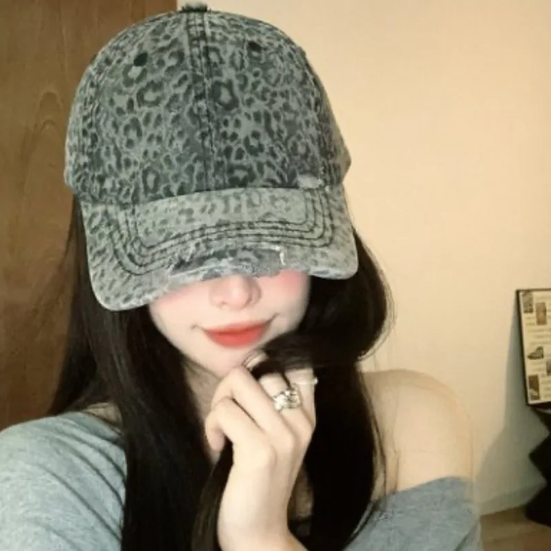 נמר חדש הדפסה שבור הקצה Y2k אישית כובע בייסבול רחוב אישי גברים ונשים פנאי חיצונית גוון מתכוונן