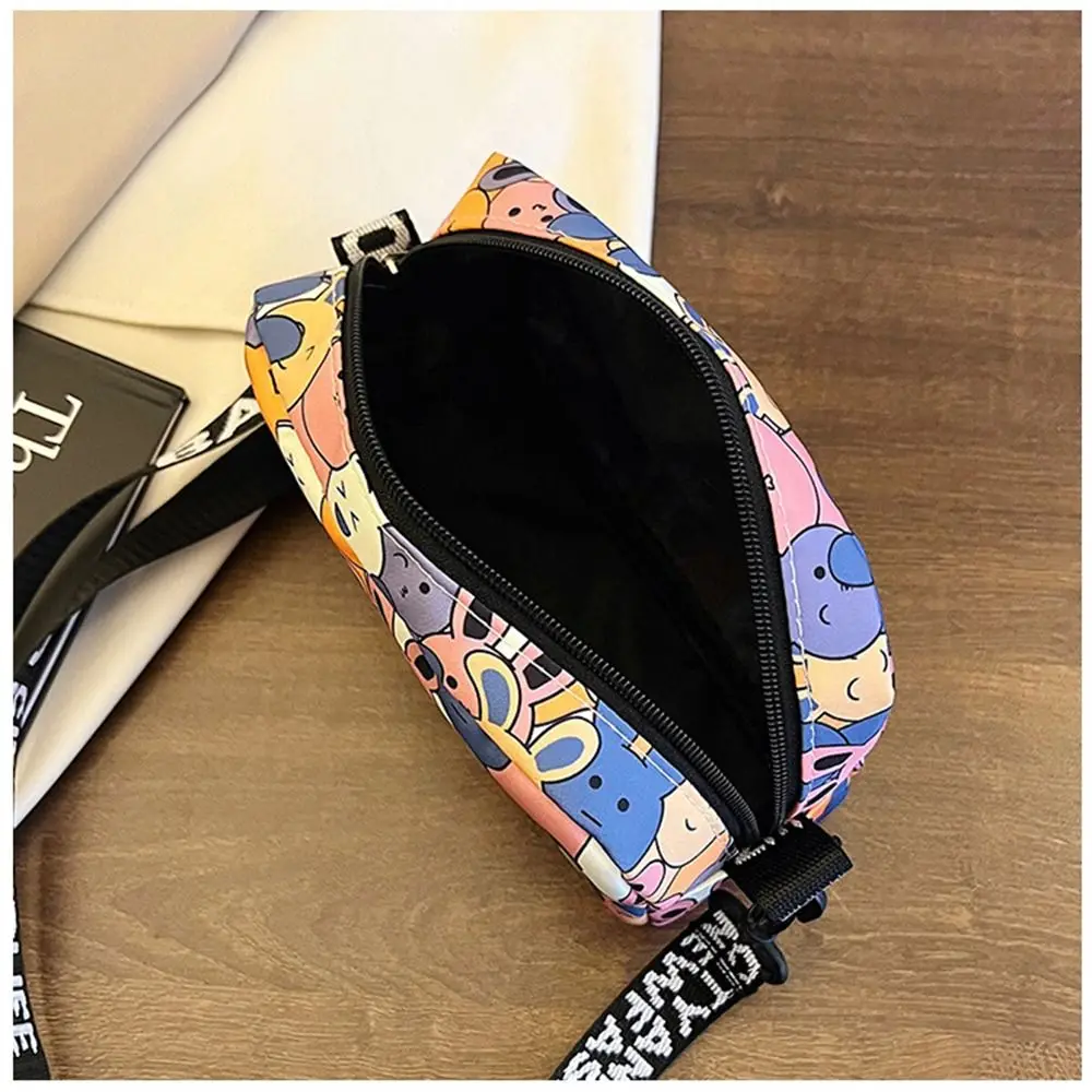 Fashion Oxford Shoulder Bags Cute Cartoon Rabbit Messenger Bags Large Capacity Crossbody Bags Ladies Small Square Bag Handbags