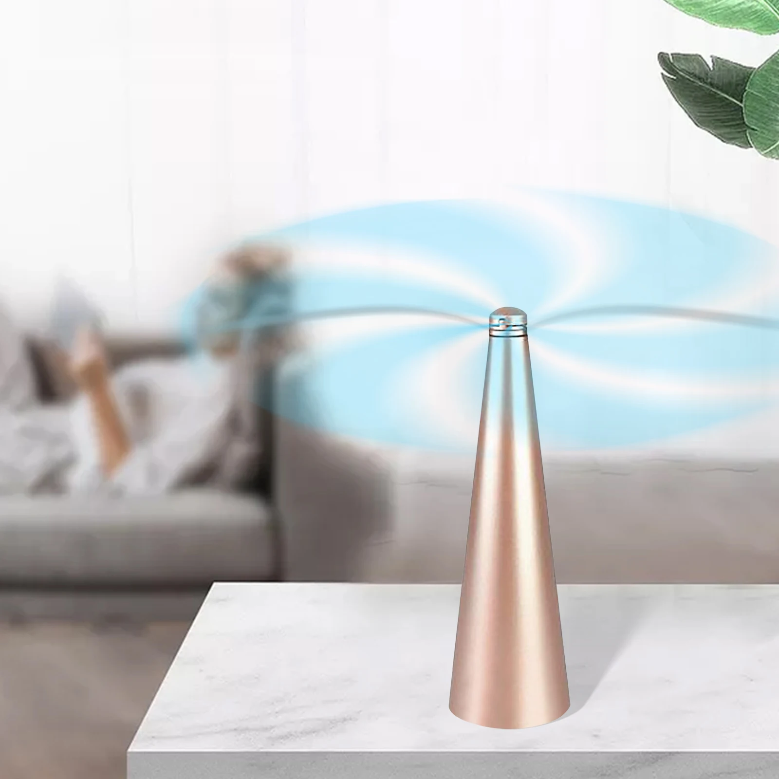 Portable Fly Fan USB Silent Keep Flies Away from Your Food Electric Fly Catcher for Restaurant Party Events Barbecue Outside