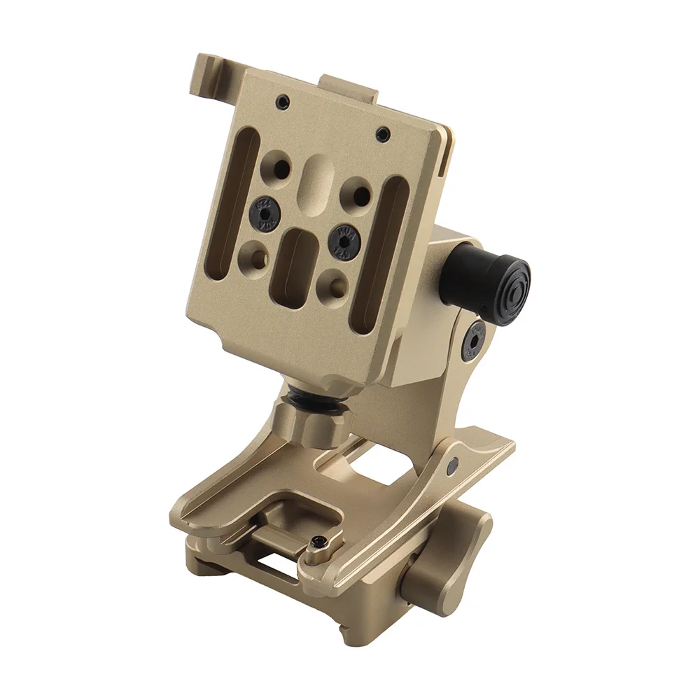 

Тактическое крепление на шлем для устройств ночного видения, изготовленное из закаленного анодированного алюминия 6061, для профессионалов на открытом воздухе HS24-0287