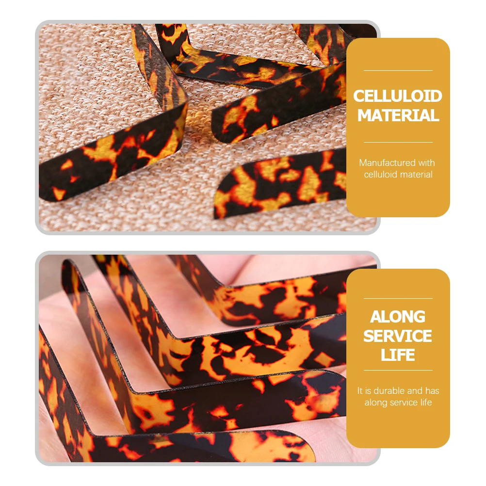 

6pcs Erhu Corner Protectors Durable Crash proof Pads Wear resistant Supplies Thick Cushion Accessories Erhu Parts Violin