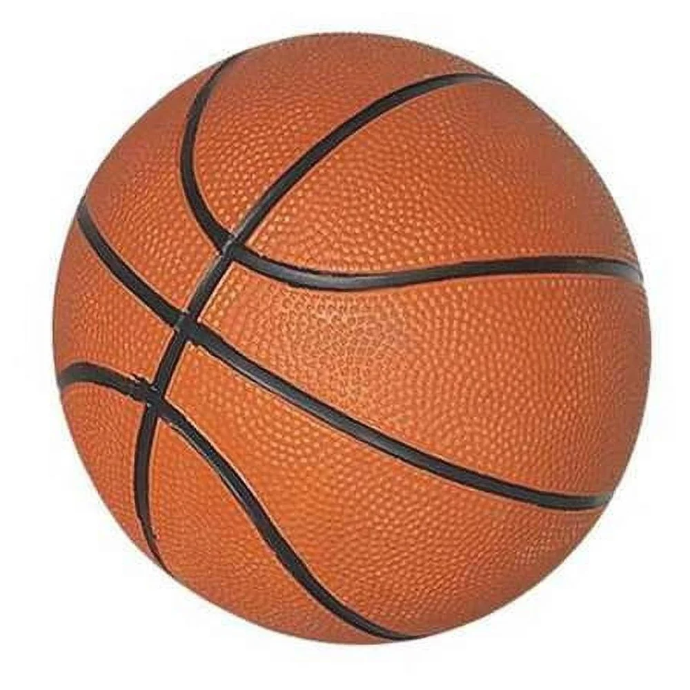 7 Zoll Mini-Basketball, langlebig, Hartgummi-Griffball, für drinnen und draußen, Spieltraining, Übung, Jugendsport, Coaching