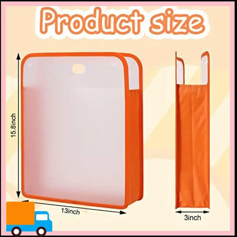 4 Stuks 15,8 X 13 X 3 Inch Scrapbook Papier Organizer Box, Uitbreidbaar Papier Folio12 X 12 Vellen, Voor Cardstock Gemakkelijk Te Gebruiken