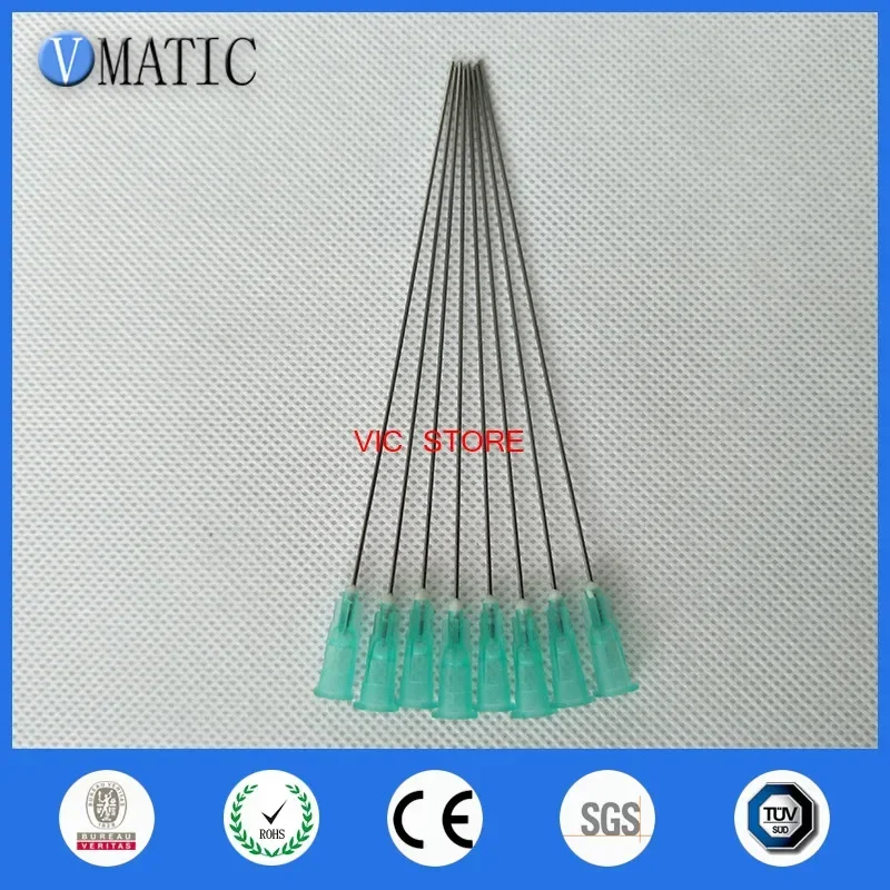 Free Shipping Quality 21G Blunt Tip 10cm Liquid Dispenser Adhesive Glue Ink Refilling 100mm Length Dispensing Needles