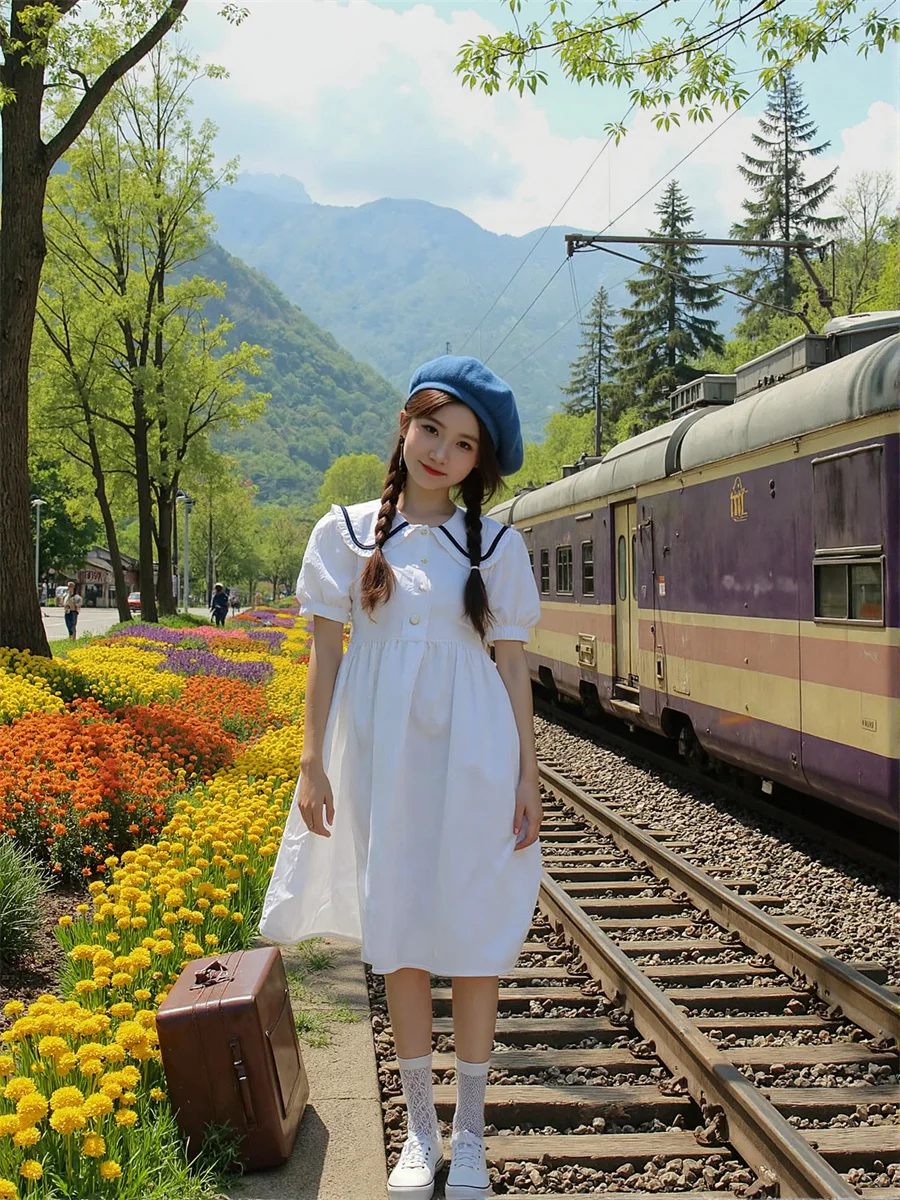 ชุดเดรสฤดูร้อนสำหรับผู้หญิง ปี 2025 สไตล์ลำลอง แบบพื้นฐาน ใส่ได้ทุกวัน ทรงเข้ารูป กระชับรูปร่าง ทรงดินสอ ทรงกระบอก ทรงเข้ารูปพอดีตัว แนบเนื้อ