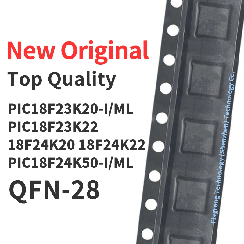 1 Piece PIC18F23K20 PIC18F23K22 PIC18F24K20 PIC18F24K22 PIC18F24K50 -I/ML QFN-28 Chip IC New Original