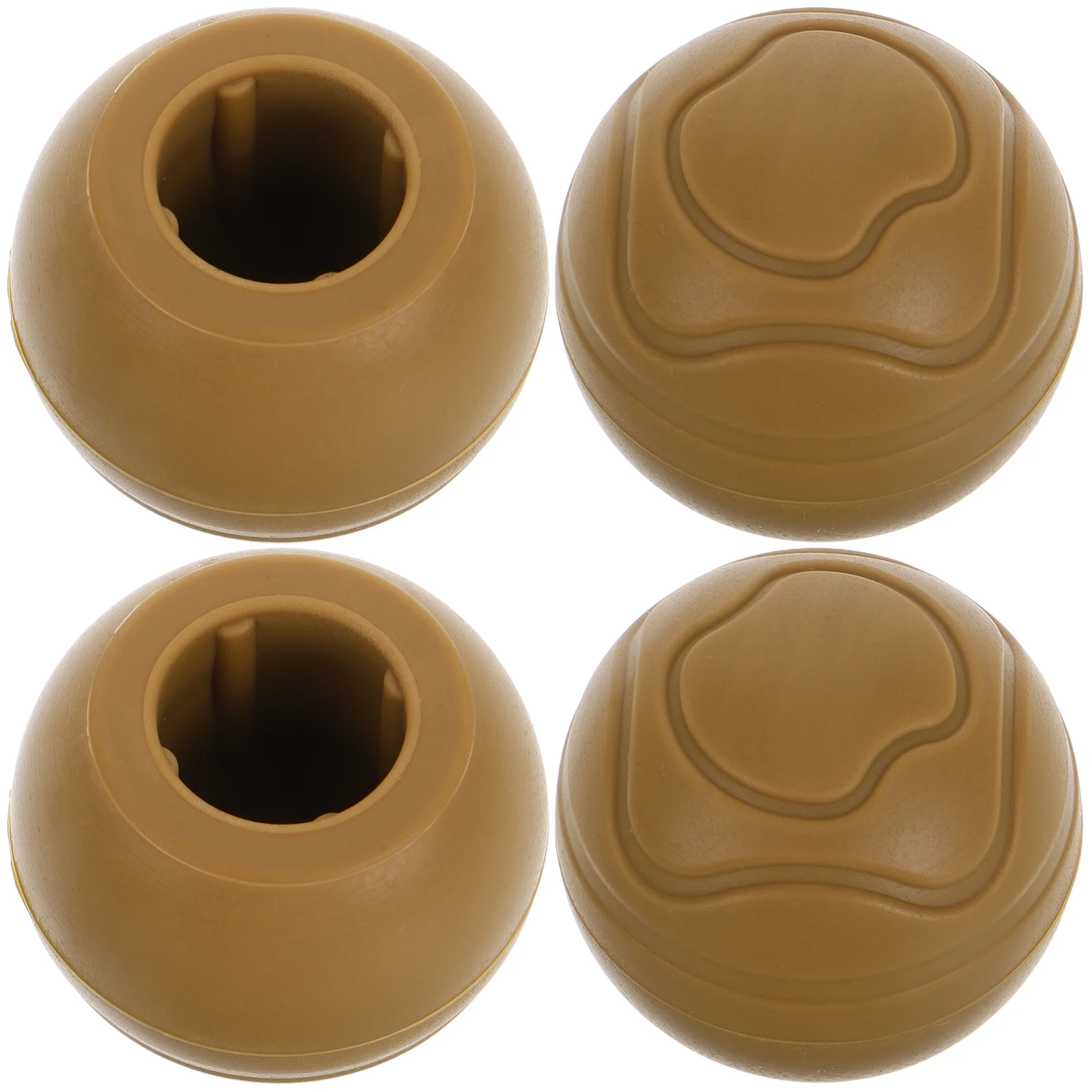 

4Pcs Outdoor Moon Chair Anti Sink Balls Silicone Leg Pads for Camping Hiking Picnics Stability Protection