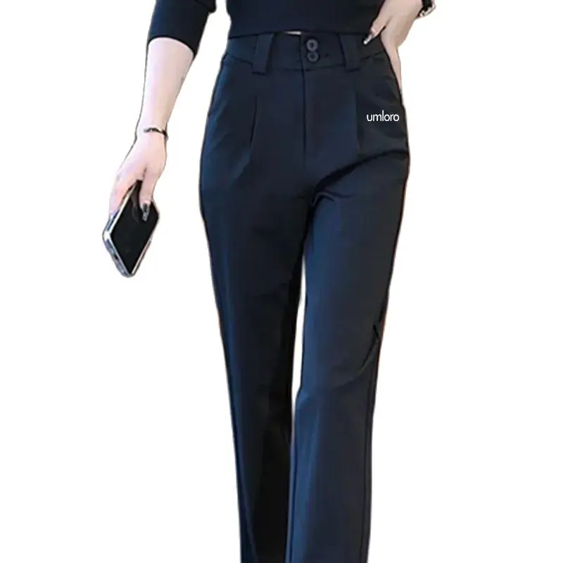 Fashion High Waist Pencil Pants Women Golf Clothes Luxury Brand Golf Pants Women Golf Wear 2024 Autumn Business New Suit Pants