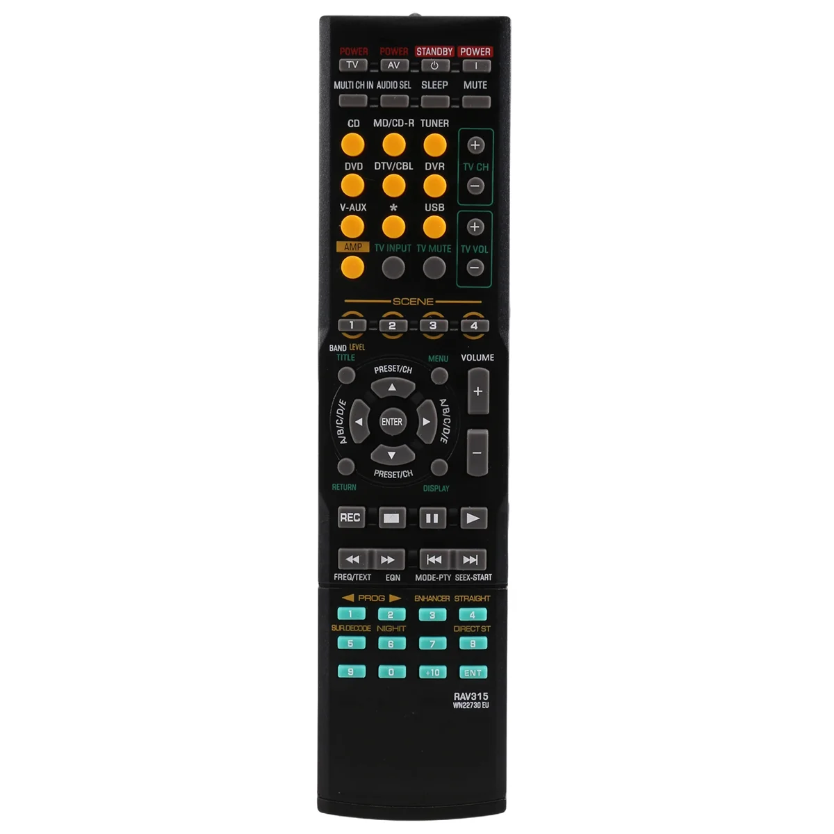 New Remote Control Smart Controller for Yamaha RX-V363 RX-V463 RAV315 RX-V561 RAV311 RAV312 RAV282 RX-V650 RX-V459 RX-V730