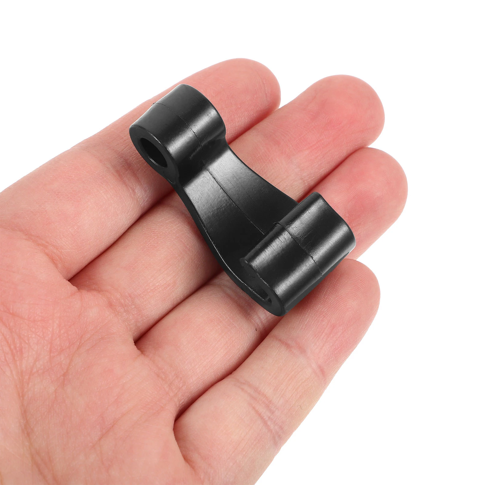 

8Pcs Kayak J Hooks Black Plastic Lashing Clips for Bungee Cords Straps Storage Secure Fastening Gear Mounting Water Sports