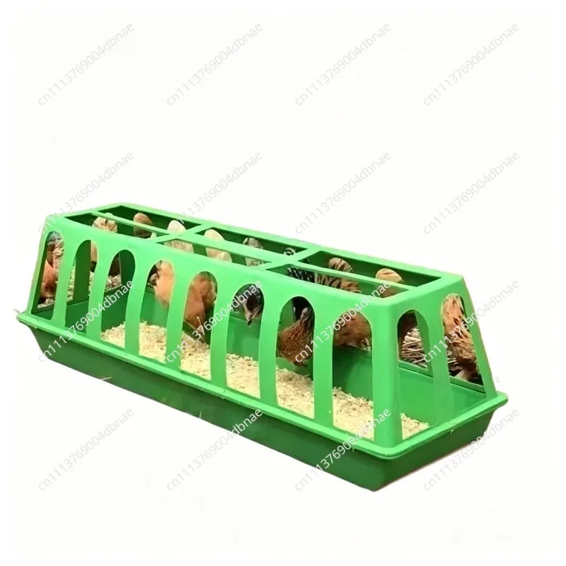Auto Chicken Feeder, Poultry Dispenser, No Spill Duck & Goose Feeding Trough, Automatic Chicken Food Tank, Farm Supply