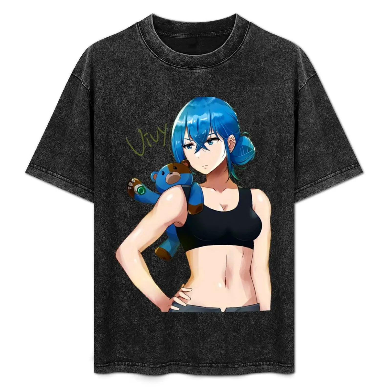 Vivy & Matsumoto fanart : Fluorite Eye's Song T-Shirt designer shirts summer top graphics mens clothing