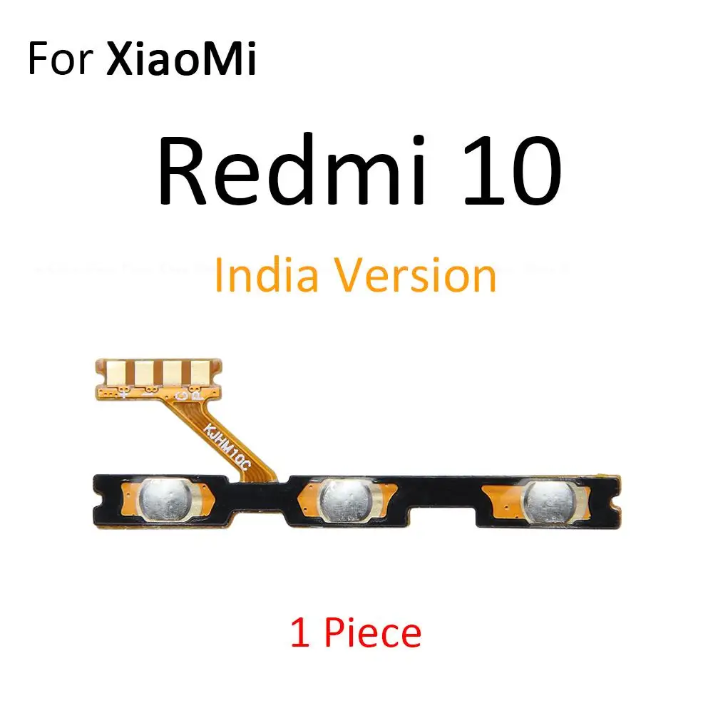 Bouton de contrôle du volume pour Xiaomi, bouton flexible pour Redmi A2 A1 Plus 10 2022 10A 10C 10X 11 Prime 12C Pro