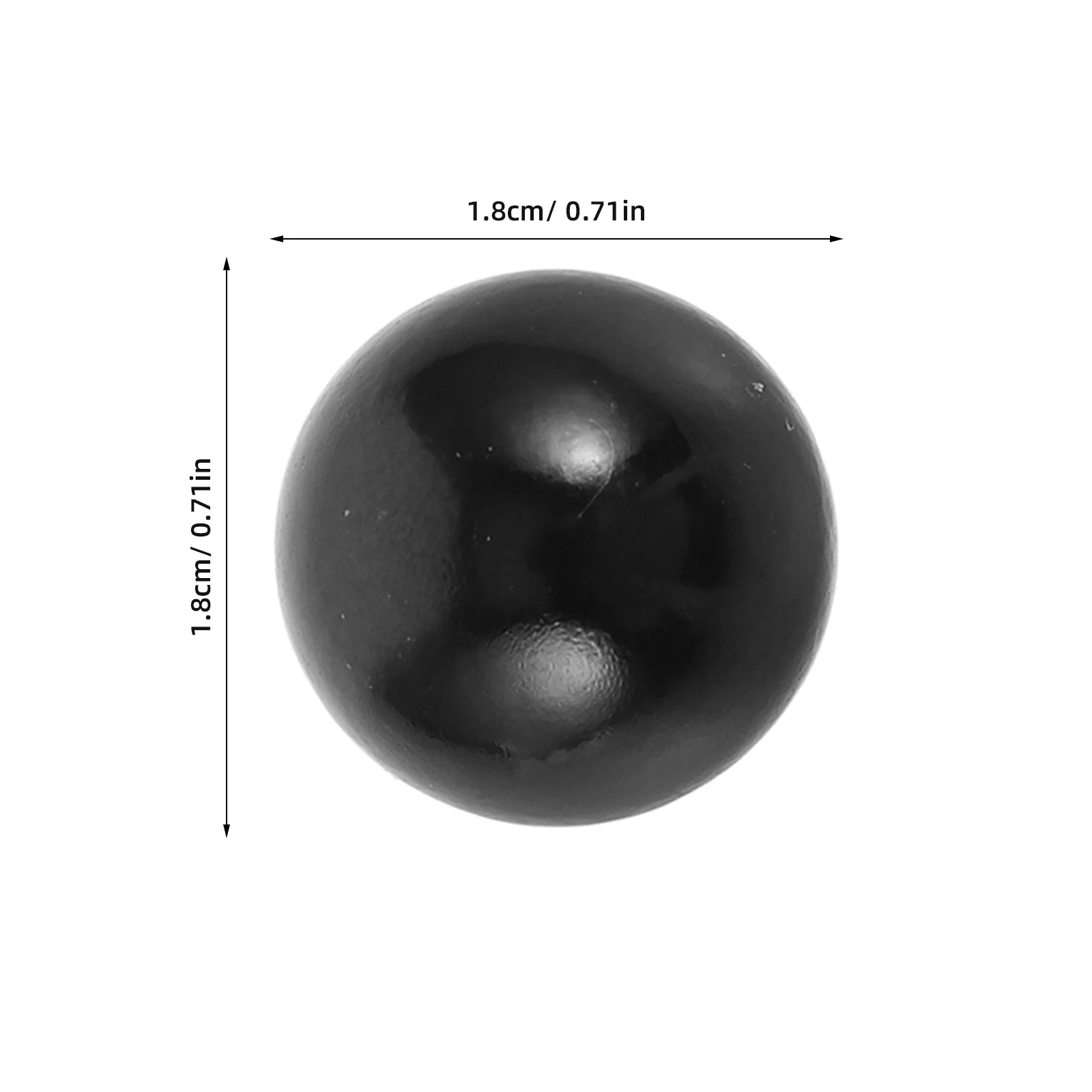 5 stücke Miniatur Flipper Balls Kit Langlebige Schwarz Kunststoff Ersatz Bälle Für Flipper Spiel Multiplayer Spaß Sammeln