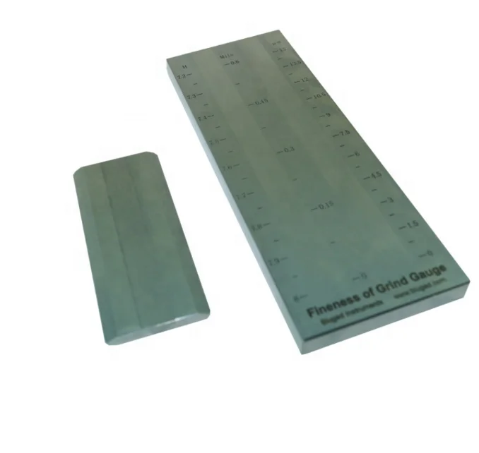 ISO1524 Double Groove Grind Gauge/Hegman Grindometer Scraper