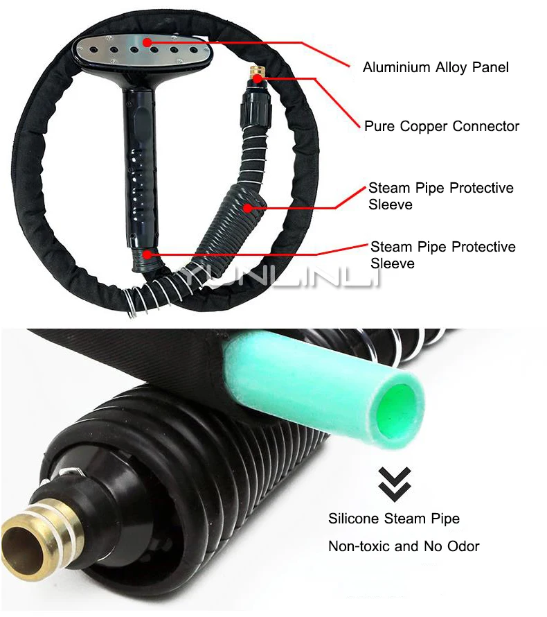 Ручной отпариватель для одежды, 3,5 л, 1350 Вт, 220 В, паровая гладильная машина, магазин одежды, отпариватель для одежды