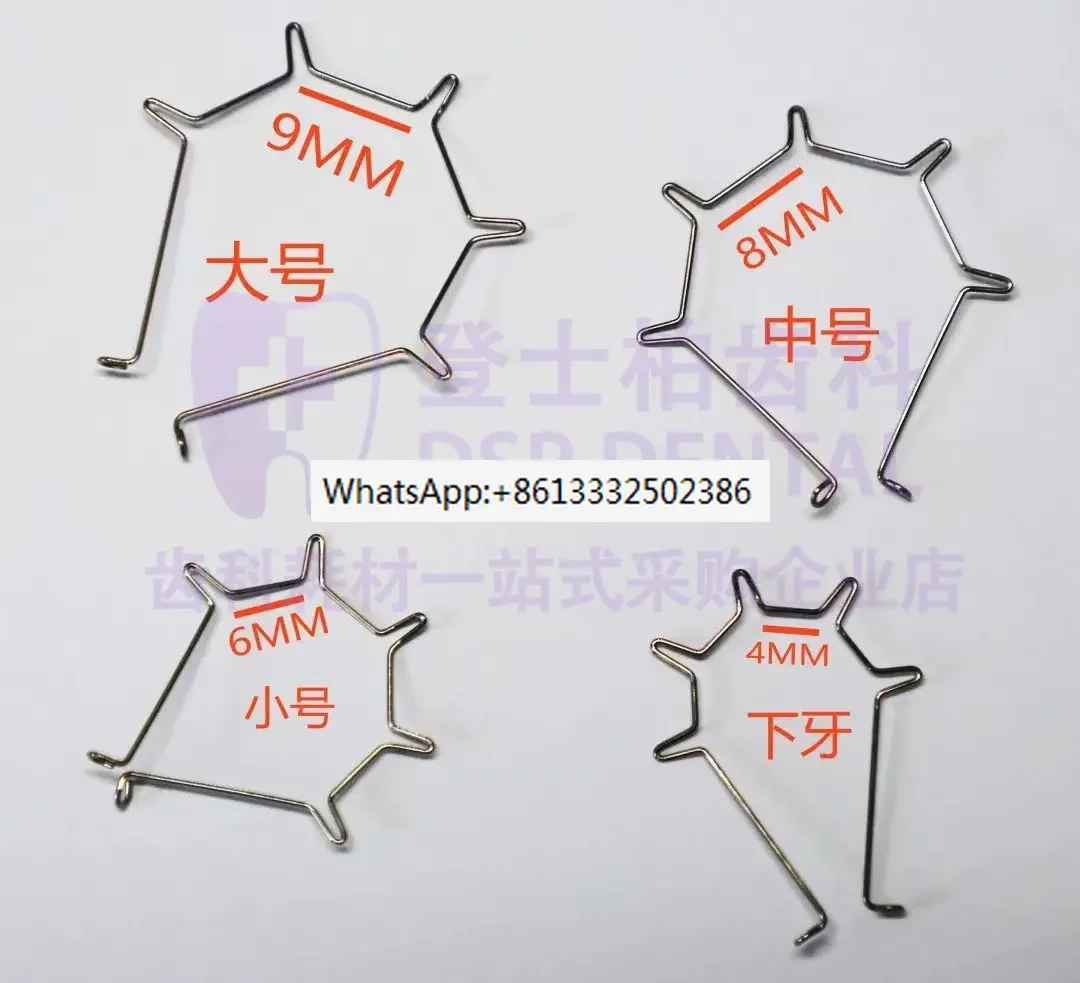 Orthodontics/Door type/Auxiliary arch/Torque spring/Five curved spring/Oral cavity/Single curved spring/Positive axis