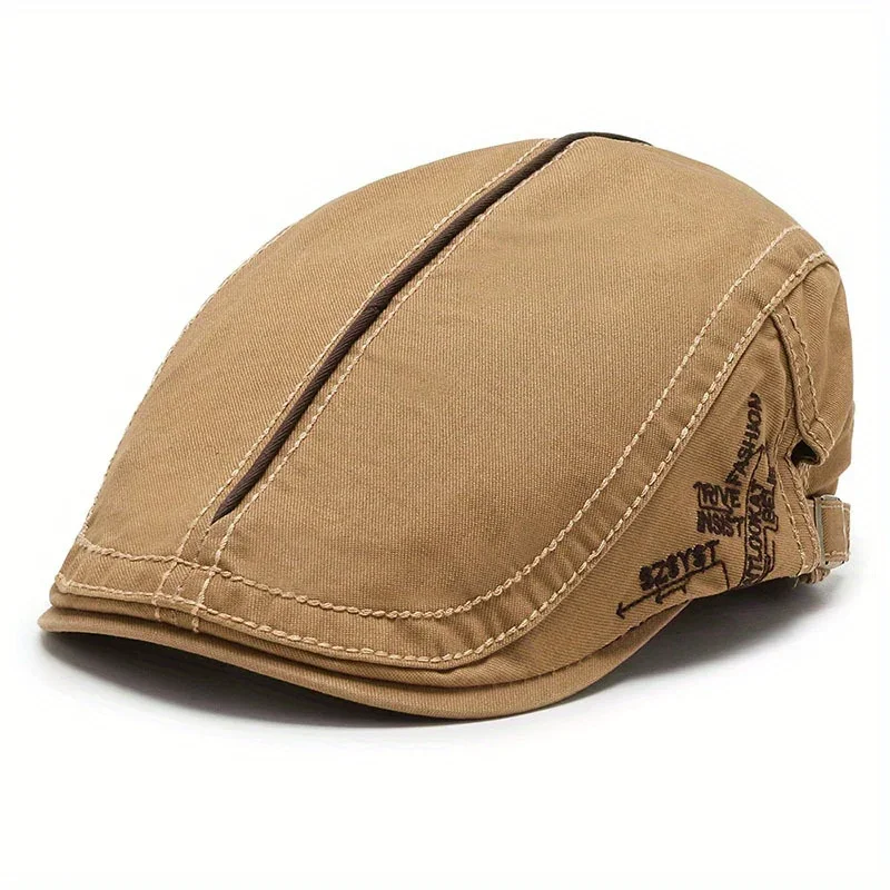 

Adjustable Octagonal Beret Vintage Style Unisex Cap for Women Men Soft Solid Color Hat Autumn Spring Outdoor Daily Use