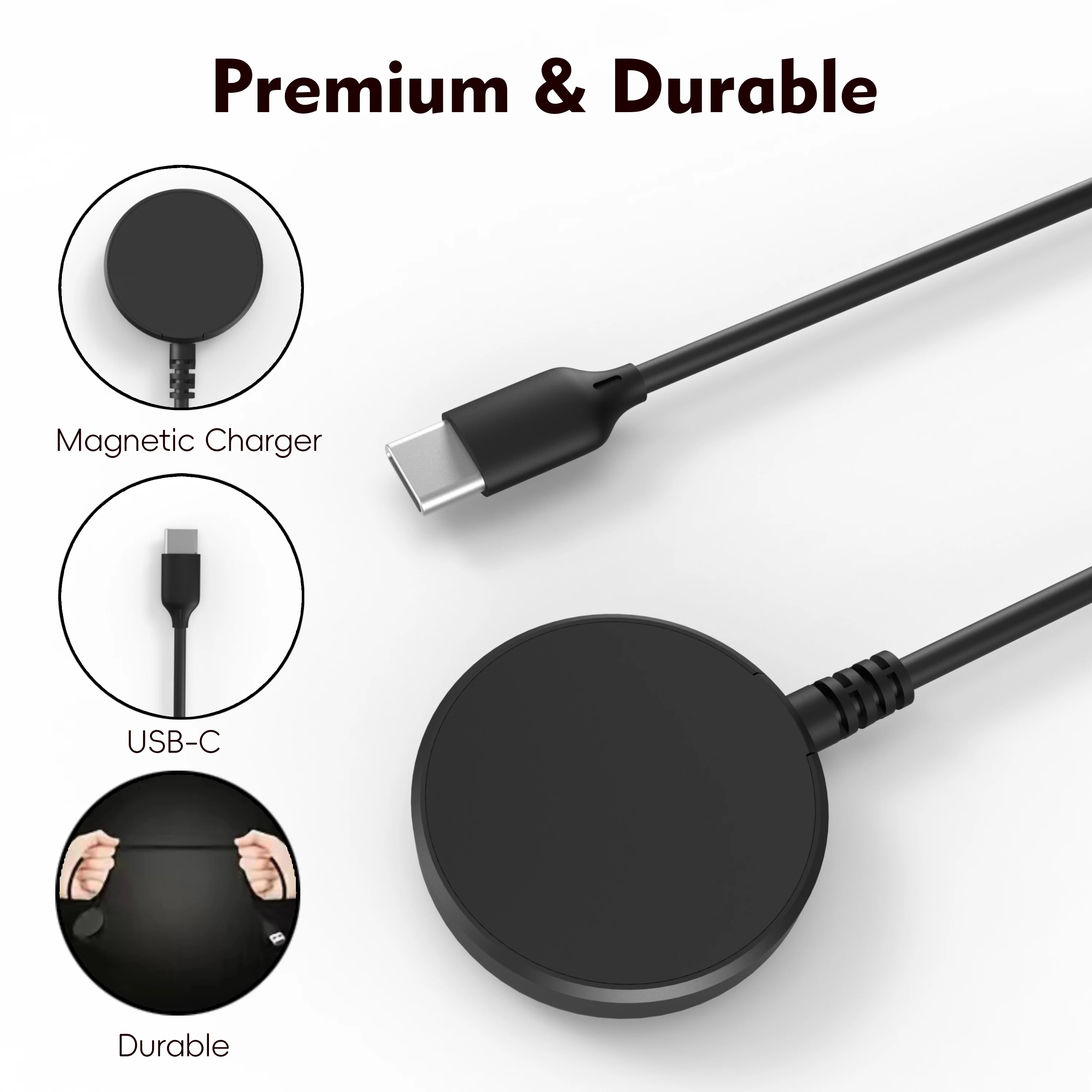 Watch Whiress charger for Galaxy Watch Charger Cable for Galaxy Watch 3/4/5/6/7 Ultra 4/6 Classic  5 Pro Active 1 /2