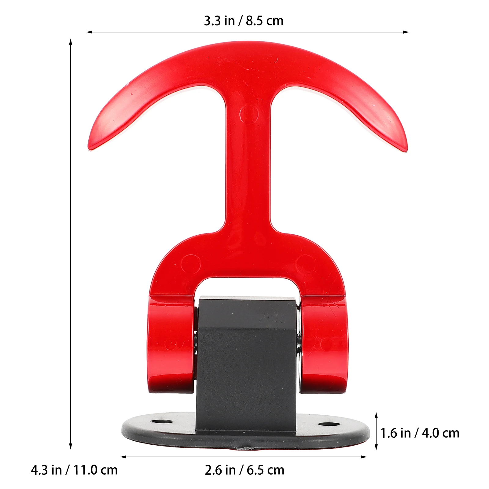 

Trailer Hitch Tow Hook Universal Car Towing Accessories Real Carbon Fiber ABS Durable T Front Rear Campers RVs Trucks