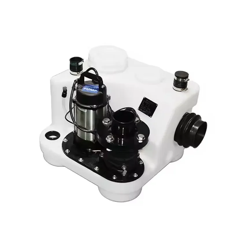 220V Sewage Lift Pump Low Noise OEM Sewage Pump Easy Installing Grinder Pump for Basements
