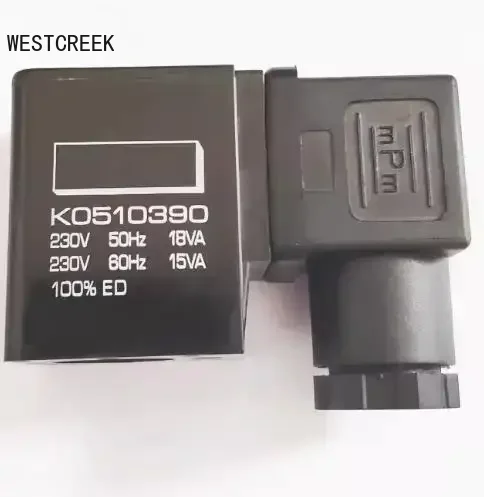 

WESTCREEK Solenoid valve coil K0510390 230V 50Hz/18VA 60Hz/15VA K0511890/0510310 Replacement for imported coils is available.