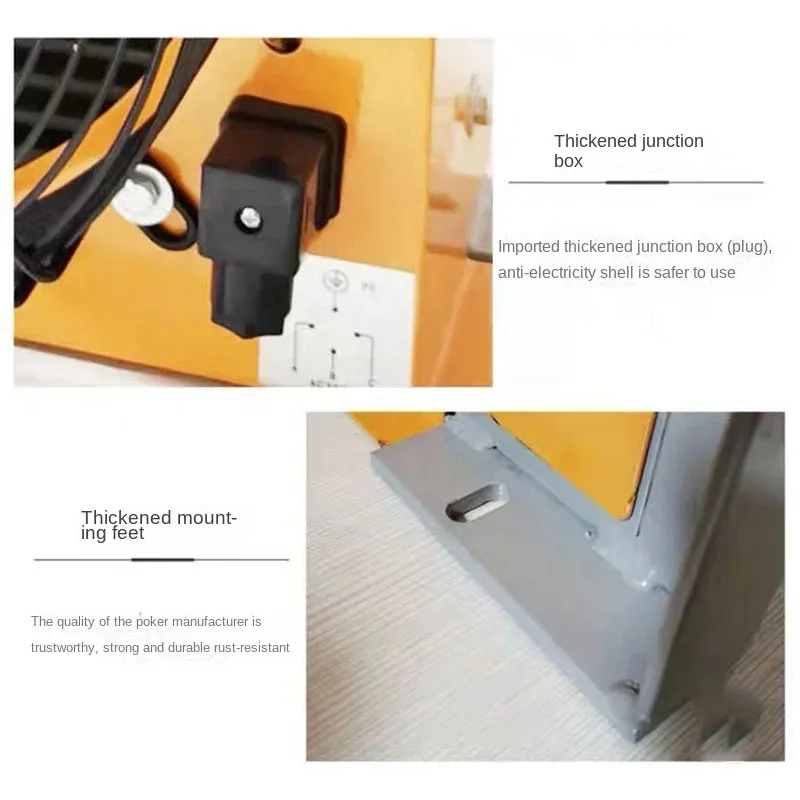 AH0608TL-60L مبرد الهواء الهيدروليكي مشعاع الزيت المبرد بالهواء 48 وات سلسلة مبردات زيت الألومنيوم الهيدروليكية 60 لتر/دقيقة #3