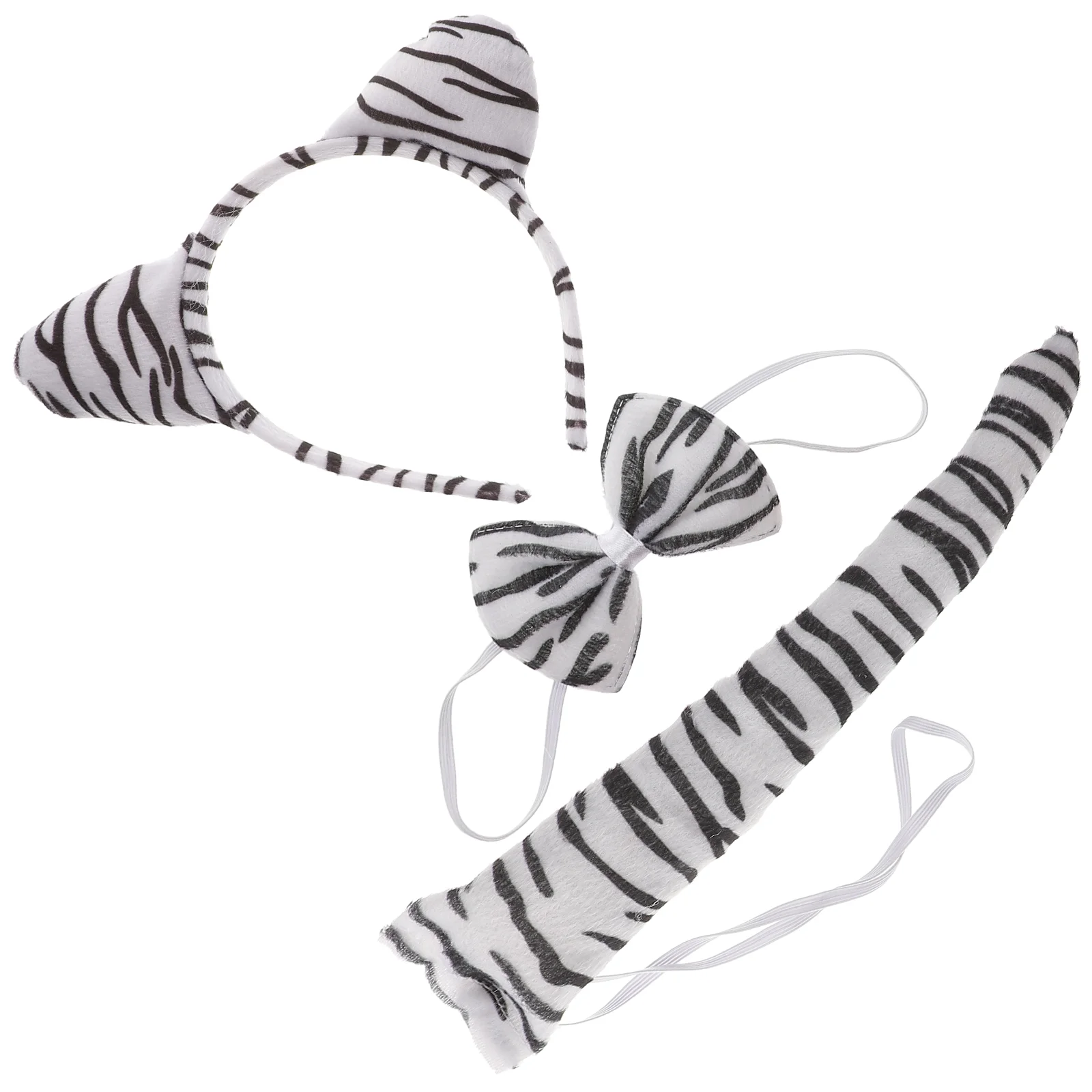 

Headband Bow Tie Children Cosplay Tiger Dress Prop Costume Kids Accessory Decor Ears Hairband Halloween Costumes