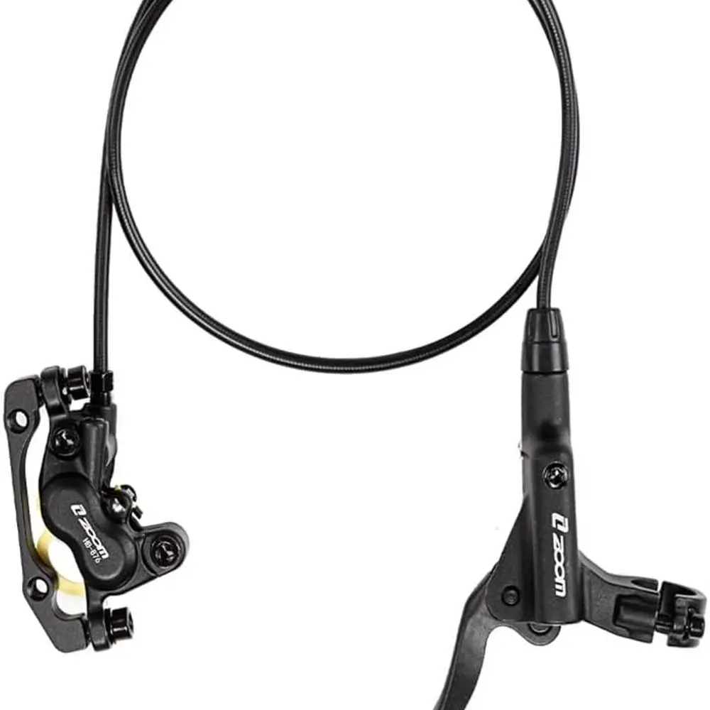 

Mountain Bike Hydraulic Disc Brakes Set - Left Front 850mm, Right Rear 1550mm, Pre-Bled with PM Adapter