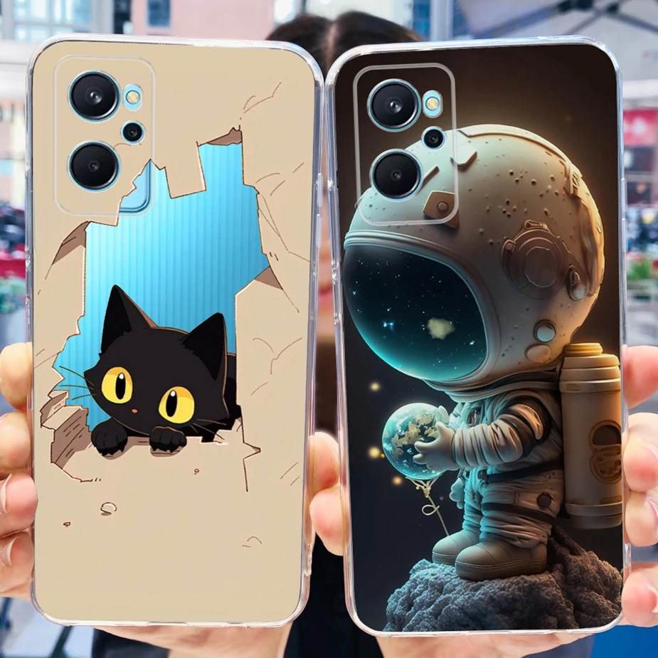 For Realme 9i Case Realme 9 Pro Plus Luxury Popular Painted Cover Soft Silicone Phone Case For Realme 9 Pro Realme9 9i 5G Fundas