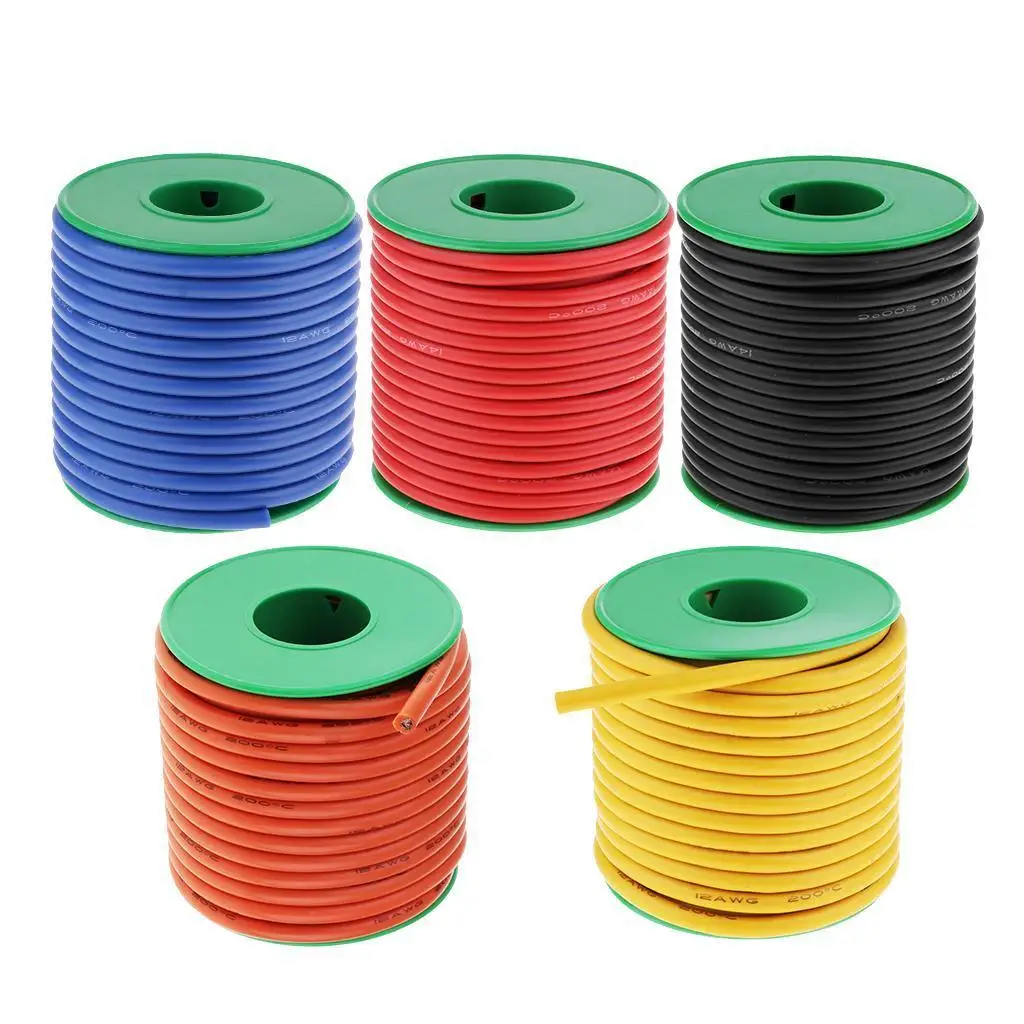 كابل سيليكون فائق النعومة ومرن بطول 7 أمتار لملحقات طراز RC #1