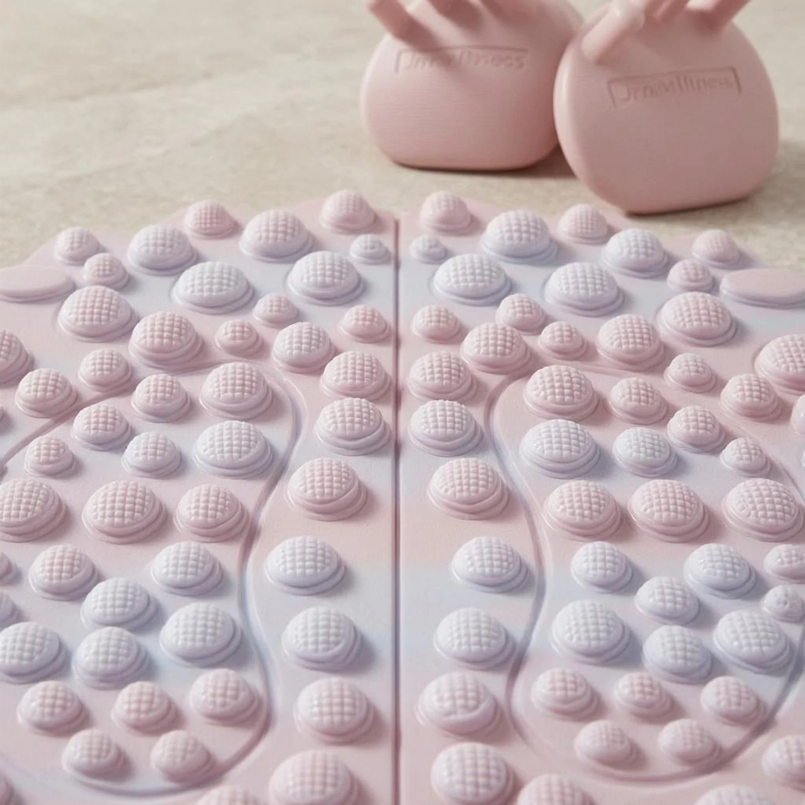 2 Pieces Foot Massage Set EVA Acupressure Mat Acupressure Foot Mat Molded Design Health Product Portable for Home