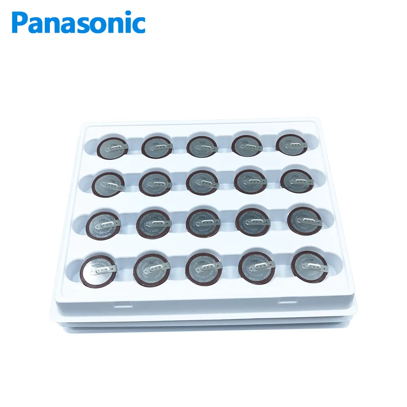 Panasonic Rechargeable Button Lithium Battery ML2020 VL2020 3V Battery For BMW E46 E60 E90 accu FOB F1 Fobs Key 90 Degree