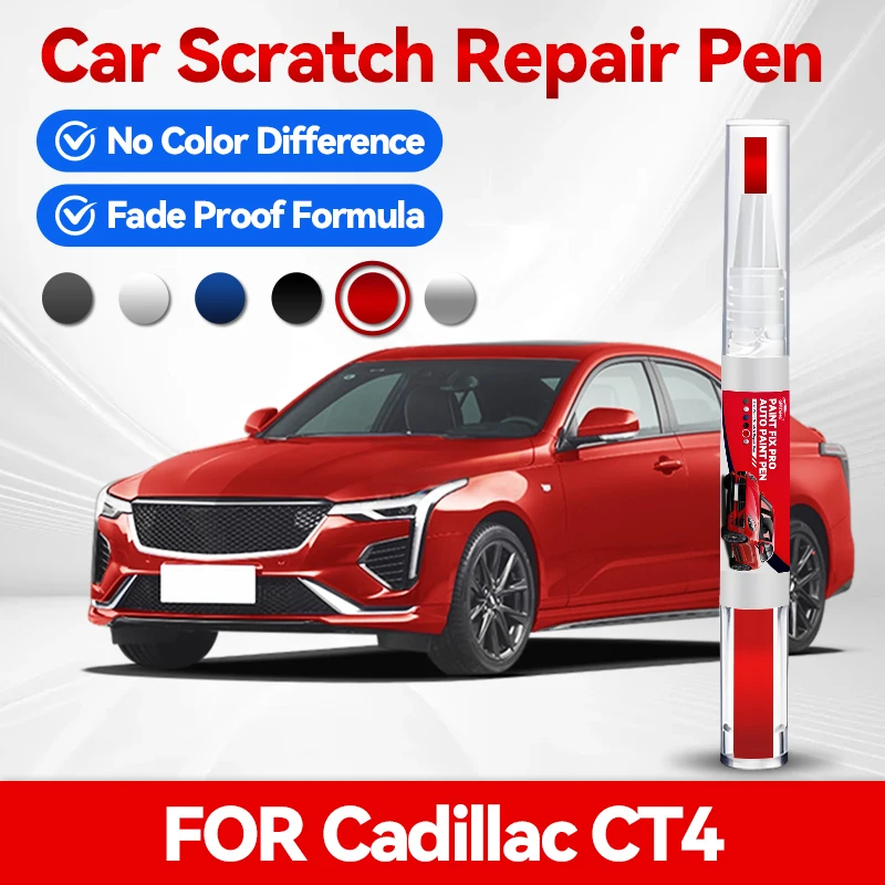 

Карандаш для подкраски колесных дисков Cadillac CT4, средство для ремонта царапин, аксессуары для авто, черный, белый, синий, бежевый