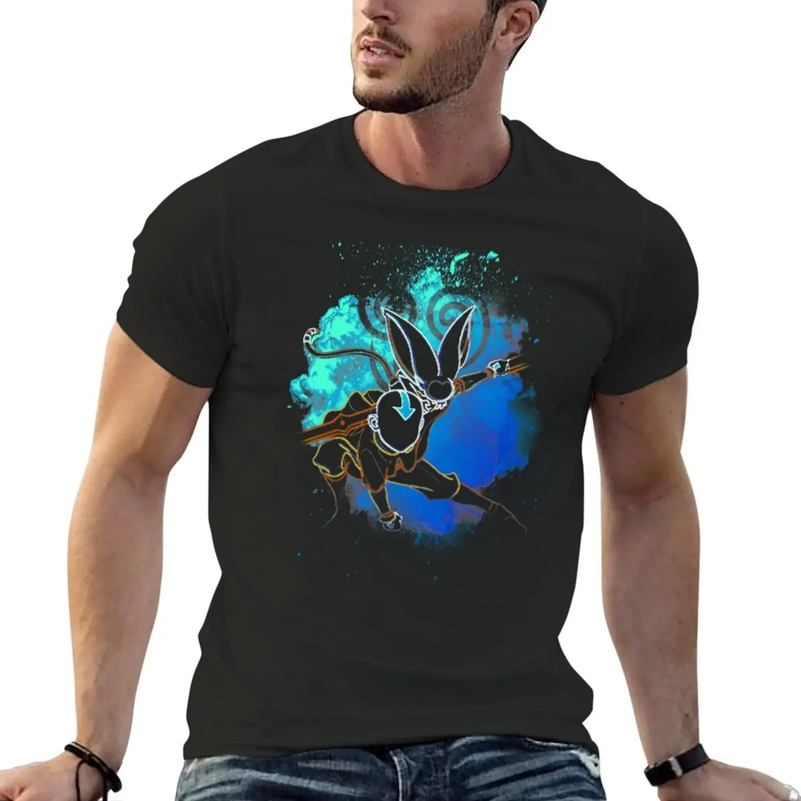 Soul of the Airbending T-Shirt sublime vintage graphic tee mens plain t shirts