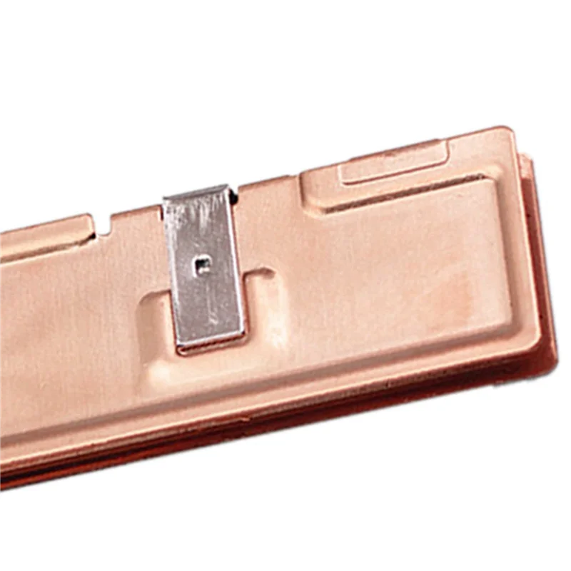 8 Buah Radiator Penghilang Panas RAM Tembaga Murni untuk Pendingin Memori Ram Pendingin Radiator Memori Desktop DDR2 DDR3 DDR4-A74Z