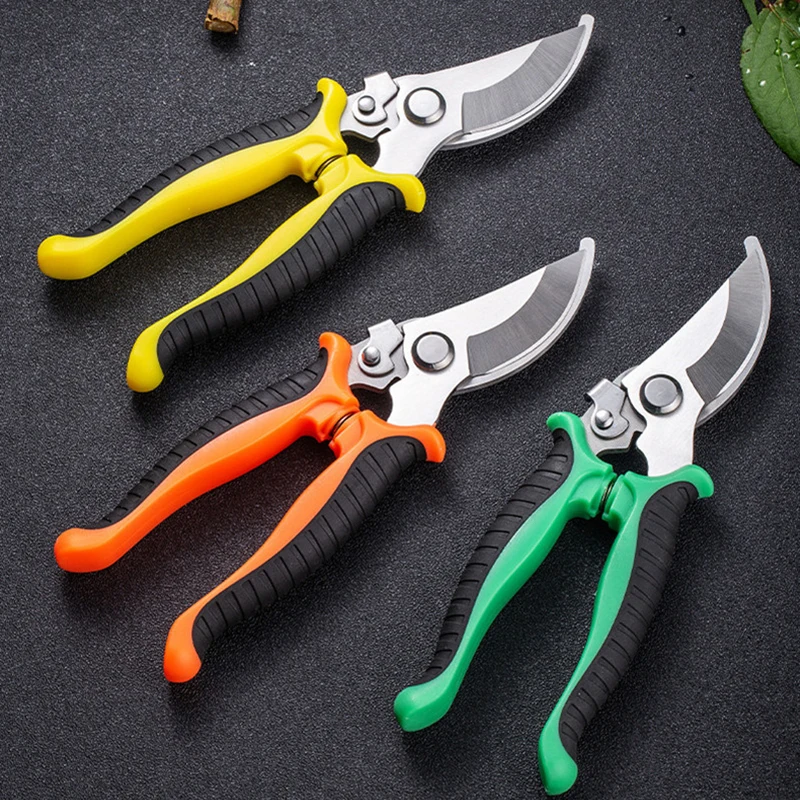 Garden Tools  Professional Sharp Stainless Scissors  Steel  Fruit  Tree Pruning Multi-functional Tree Pruning Gardening Scissors