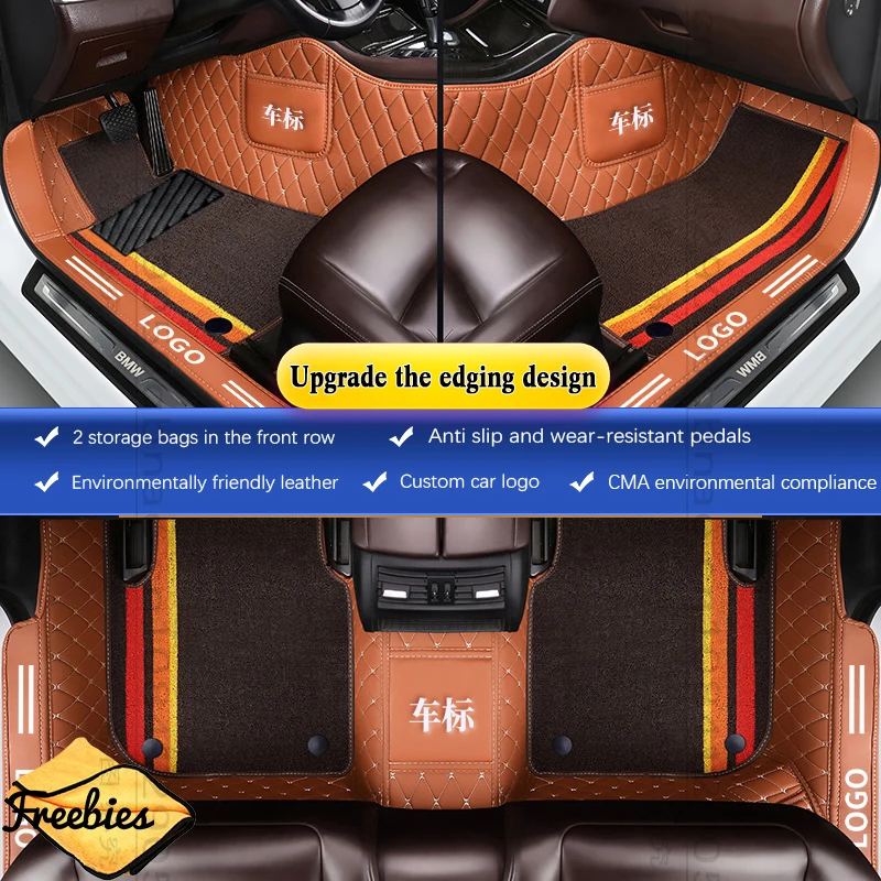 

Luxur Custom Car Floor Mat For Geely Atlas 2019-2023 Atlas Pro 2019-2023 Geometry C 2020-2023 Tugella 2019-2023 Car Accessories